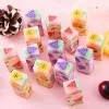 3PCS Cute Kawaii Creative Fruit Gumer Guma papierniczka School School Nowość Piękna gumka ołówkowa