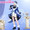 En stock Furina Focalors Juego de vestuario de cosplay Genshin Impact Cosplay Dokidoki-R Mujeres Cosplay Fontaine Furina Cosplay Zapatos