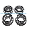 1PC ID 16 17 19 20 MM 5/8" 3/4" x OD 1-3/8" Go Kart Lawn Mower Wheelbarrows Carts Wheel Flanged Ball Bearing F6003 F6202RS