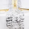 Gold Sparkle Table Runner Sequin paille