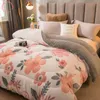 2022 Lamb Double-Faced Velvet Wool Quilt Duvet 2/3/4/5 Kg Winter Thicken Blanket Core Extra Warm And Soft Double King Comforter