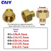 Mosiądz 1/8 "1/4" 3/8 "1/2" M14 M20 MĘŻCZYZNA DO KOMOWEGO GWNE Heksagonalne tulei Rury Rurowe Złącze złącza gazu Adaptera