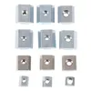 10Pcs T Sliding Hammer Nut Block Square Nuts M4/M5/M6 Nut 20/30/40/45 Series