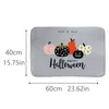 Mattes de bain 40x60cm Polyester Halloween Pumpkins Modèle de salle de bain Mat de salle de bain Tapis de sol antidérapant pour chambres RAPOR