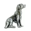 Retro Dog Knobs Solid Metal Cabinet Handle Hounds Drawer Pulls Cute Children Room Decoration