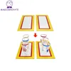 Six Cups Out From Two Plates Magic Tricks Cups Appearing Stage Magie Props Board Illusions Gimmick Accessory Funny Toys 240329