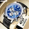 Нарученные часы Lige Fashion Luxury Man Watch Top Brd