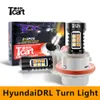 2PCS LED DRL DIA DIA RUNCIMENTO SINAL DE TURNA DE LIGHTA 2IN1 ACESSÓRIOS DE CAR