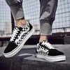 Vanvans canvas schoenen met concave bolle mark lage topplankschoenen met zwart witte dambord chickers schoenen vrouwelijke designer schoenen casual sportmerk schoenen 35-44