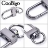 Metal Rotating Lobster Clasp Hooks Keychain Dog Buckle for Handbag Bag Key Ring Chain Connector Jewelry Making DIY Accessories
