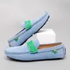 Casual Shoes Men's Contrast Color Penny Loafer Non-slip Slip On Spring And Summer