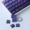 Аксессуары GMK Purple Blue Gradient Cap Cap, 126 клавиш PBT -клавиш
