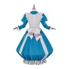 Anime kostymer anime morino korisu cosplay costumes Jag beundrar magiska flickor och ... Alice Apron Dress eller Wigs Halloween Party Maid outfit 240411