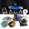 DM382 Wine Glass Rack Silicone Mold Irregular Cup Holder Tray Epoxy Resin Moules For Kitchen Restaurant Hotel