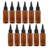 Storage Bottles 12pcs Applicator Hair Dye Squeeze Bottle Empty Color Refillable