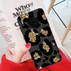 Leopard Print Black Phone Case For Huawei Mate 10 20 30 40 50 lite pro Nova 3 3i 5 6 SE 7 pro 7SE