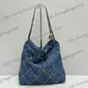 24P Mini Medium Large Designer Blue Deim Quilted Shoulder Bags With Coin Lucky Charm Silver Chain Handbags Diamond Lattice Large Capacity Pouch Purse 20cm 35cm 39cm