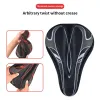 Couverture de selle à vélo de gel 3D Men de femmes MTB Vélo de route Selle Velo Route Coprisella Bici Asiento Bicicleta Gel Soft Bike Seat Seat Cover