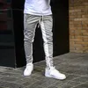 Męskie Casual Fashion Pants Streetwear Sportsła chude męskie spodnie siłowni drotnie dress