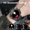 Orologi Plumzong New mask's Bluetooth Call Smart Watch da 1,39 pollici Monitoraggio cardiaco Sport Fitness Tracker IP68 Smartwatch per iOS Android