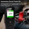 JDIAG P100 CAR ELEKTRİK DEVRESİ TEST ARAÇ 12V 24V Otomotiv Devre Test Cihazı Yerleşik El Feneri Elektrik Sistemi Teşhis Aracı