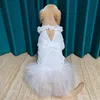 Vestiti per cani grandi estate grande abito da sposa corgi shiba inu samoyed husky Labrador Golden Retriever Abbigliamento per animali domestici 240402