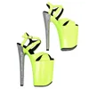 Dansskor Wome Fashion 23cm/9inches PU Upper Platform Sexig High Heels Sandal Pol 006