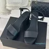 15a Sapatos de vestido Top qualidade Plataforma de moda feminina de couro genuíno bombas de salto alto redondo slingbacks sandálias elegantes abertos