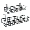 Home Storage Basket Kitchen Multifunctional Rack Under Cabinet Storage Shelves Basket Wire Rack Kitchen Organizer