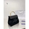 O designer de bolsa de couro vende bolsas femininas novas em desconto ps nylon telas oxford pano anel de pano saco portátil pequeno saco quadrado