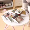 10pcs 1/12 Dollhouse Miniatur Mini English Book für Blyth Barbies Doll House Funiture Dekor Accessoires