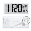 Grande horloge murale numérique horloge de cuisine à domicile moderne avec temps intelligent Arabe Numerals Night Light Timer Alarm Table Table Clock