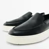 Casual Shoes Loafers Men's Real Leather Outing Business Breathable Extra-light Durable Shoe Mocasines Slip-on