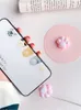 Data Frog Cute Cat Paws Cable Winder Protector för iPhone Desktop USB Cable Organizer Kawaii Gaming Data Cord Holder For Android