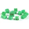 50pcs KF350-2P 3P 3,5 mm 300V 10A Pitch 2 3 broches Perg-in PCB Connecteur de borne de vis PCB pour le câble 24-18 AWG KF350