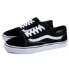 Vanvans Canvas Shoes with Concave Convex Mark Low Top Board Chaussures avec Black White Checker Chevers Chaussures Feme Designer Chaussures Sports Casual Sports Marque Chaussures 35-44