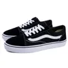 Vanvans Canvas-Schuhe mit konkav konvexem Mark Low Top Board Schuhe mit schwarzen weißen Schachbrett-Checker Schuhen weibliche Designerschuhe Freizeitsportschuhe 35-44