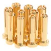 5pcs 4/5 мм Bullet Banana Plugck Connecter Самка женщина для батареи RC Part Golded