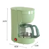 الأواني elektryczny ekspres do kawy percolato pot z filtrem brewing hot brewer gotowana herbata czajnik maszyna do robienia 600w 650m
