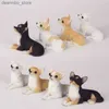 Konst och hantverk mini chihuahua gör modellbattekoration harts hantverk samling Ifts Creative Home Decor Accessories Craft Ornament Handicraft L49