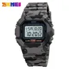 Wristwatches Skmei 1628 Men's Watch Frasnable Retro Reloj Hombre Multi Functional Digital Sports 8pcs بالجملة