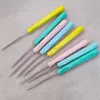 4 / 1pcs Poignée en plastique Couture AWL pour la couture de couture bricol