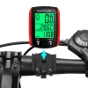 Kabelgewetzter Messrad Fahrrad Computer Tachometer wasserdichtes Fahrradkilometer -Zählertemperaturanzeige Zyklus -Kilometerzähler