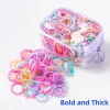 Hårtillbehör Band baby bandeau cheveux scrunchies tiara engångsgummiband tjej färgglad liten envio gratis blixtlåsväska