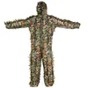 Scharfschützenjagd Kleidung 3D Camouflage Airsoft Ghillie Anzüge Männer Kid Military Tactical Shooting War Game Birdwatching Jacke Hosen