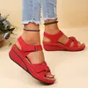 Kadınlar için yaz kama sandaletleri moda slip non plaj ayakkabıları kadın hafif rahat platform sanalias mujer artı boyut 240411