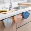 Storage Bottles Plastic Basket Hanging Trash Can Waste Bin Garbage Box Desktop Kitchen Holder Cabinet Door