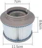 Voor MSPA -filters MSPA FD2089 K808 MDP66 Camaro Blue Sea Elegance Hot Tub Spa Cartridges Retail + Groothandel Beschikbaar filter