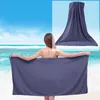 Serviette de bain microfibre serviettes d'absorbants doux pour gymnase spa douche plage de voyage enveloppe du corps