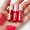 Mini 10 cores Lip Lip Lip Gloss impermeável antiaderente 24 horas de comprimento Velvet Lipstick Lip Gloss Cosmetic Care 240410